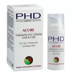 Крем увлажняющий восстанавливающий для жирной и проблемной кожи PHD Acure Therapeutic Cream, 50 ml