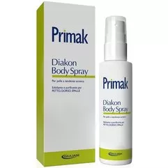 Спрей для шкіри з акне на спині, грудях, плечах Biogena Primak Diakon Body Spray, 75 ml, фото 