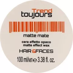 Матовый воск для волос Trend Toujours Hair&Face Trend Matte Mate, 100 ml