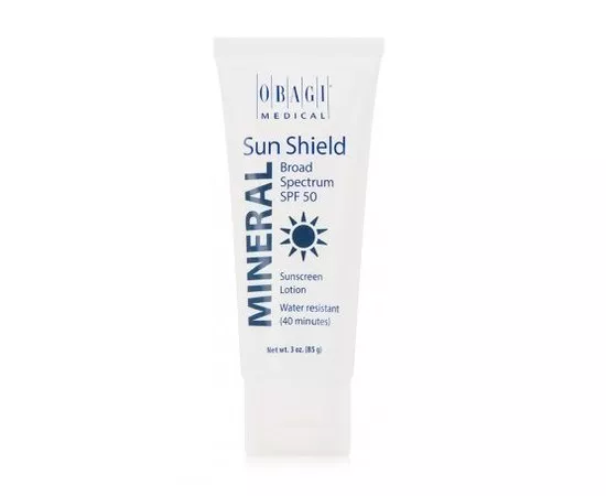 Крем легкий солнцезащитный на минеральной основе SPF50 Obagi Sun Shield Mineral Broad Spectrum, 85 g