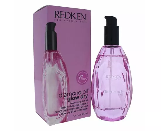 Термозащитное масло для облегчения укладки Redken Diamond Oil Glow Dry, 100 ml