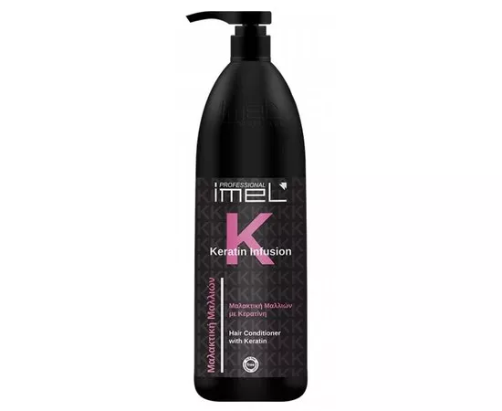 Imel Professional Keratin Infusion Hair Сonditioner with Keratin Відновлюючий кондиціонер для всіх типів волосся, 1000 мол, фото 