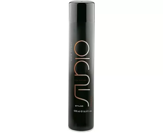 Лак аэрозольный для волос сильной фиксации Kapous Professional Studio Hair Spray.