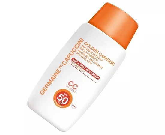 GERMAINE de CAPUCCINI Advanced Anti-Ageing Sun Emulsion SPF 50 CC Сонцезахисна емульсія проти зморшок з тоном, 50 мл, изображение 2