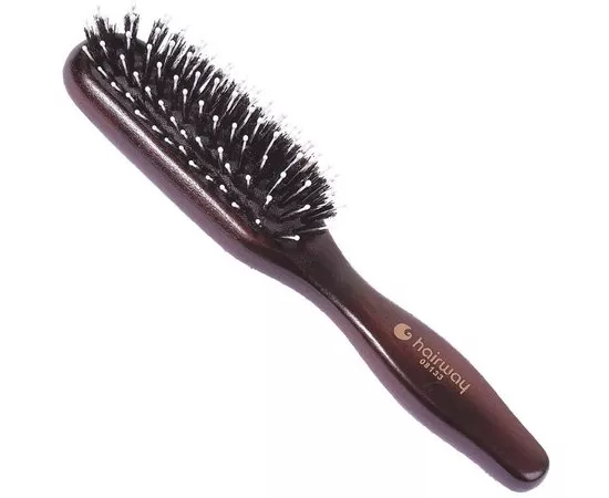 Щетка для волос узкая массажная HairWay 08133 Lady