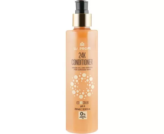 Кондиціонер 24К для пошкодженого волосся Anagana 24К Conditioner, 250 ml, фото 