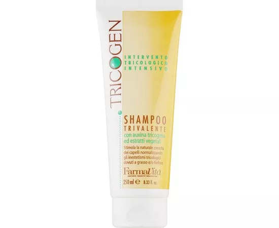 Шампунь против перхоти и выпадения волос Farmavita Tricogen Shampoo.