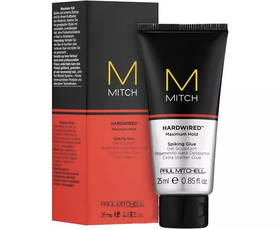 Закріпляючий клей для волосся з максимальною фіксацією Paul Mitchell Mitch Hardwired, 75 ml, фото 