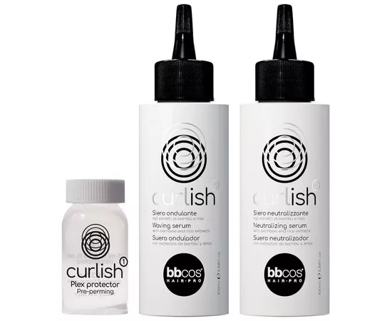 Биозавивка для волос набор BBcos Curlish Waving System