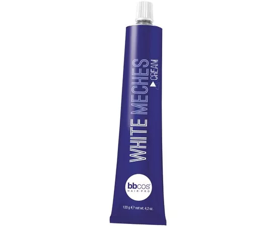 Крем для обесцвечивания волос BBcos White Meches Bleaching Cream, 120 ml