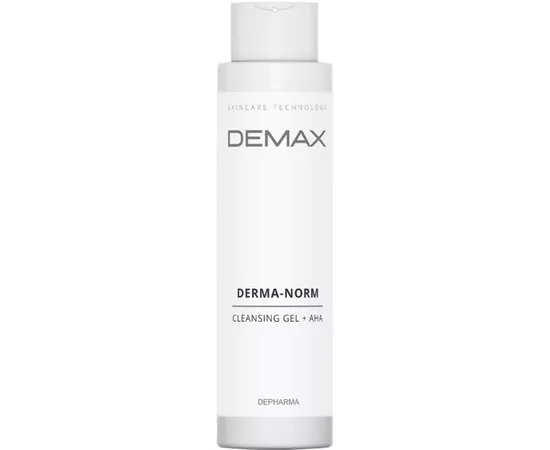 Очищающий гель для комбинированной кожи с AHA Demax Purifiers and Tonics Derma-Norm Cleansing Gel + AHA