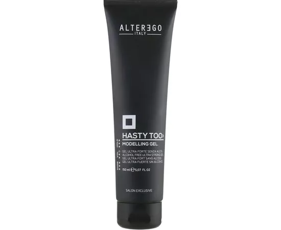 Моделирующий гель ультрасильной фиксации без спирта Alter Ego Hasty Too Modelling Gel, 150 ml