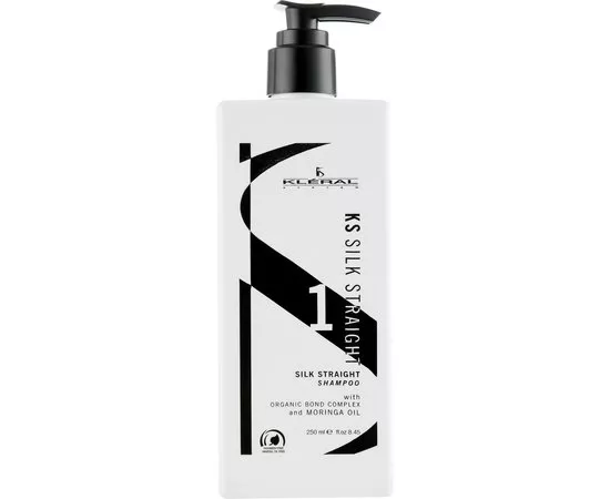 Шампунь для выпрямления волос Kleral System Silk Straight Shampooml, 250 ml
