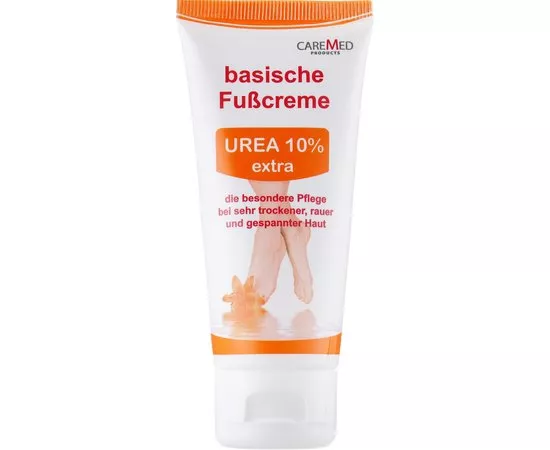 Крем для ног с Мочевиной 10% CareMed UREA 10% Extra Basische Fusscreme