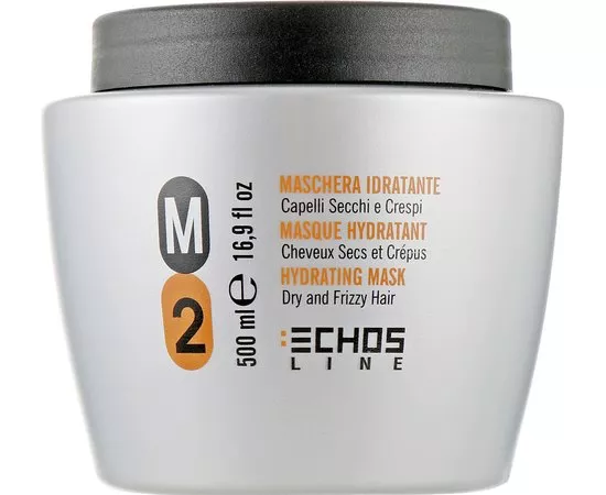 Echosline Classic Hydrating Care М2 Hydrating Mask Зволожуюча маска для сухих і кучерявих волосся, фото 