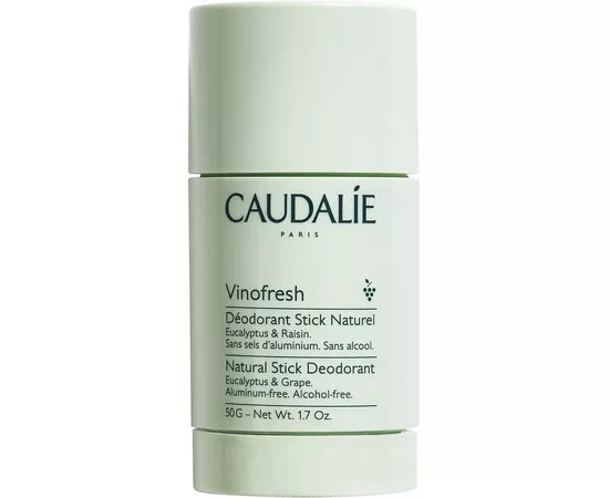 Натуральный дезодорант-стик Эвкалипт-Виноград Caudalie Vinofresh Natural Stick Deodorant, 50 g
