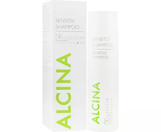 Шампунь для чувствительной кожи головы и волос Alcina Hair Therapy Sensitive Shampoo, изображение 2