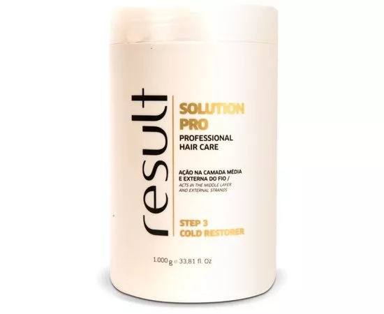 Система холодного восстановления Шаг 3 Result Professional Cold Restorer Solution Pro Step 3, 1000 ml