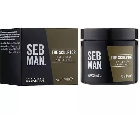 Моделирующая глина для волос Sebastian Professional Seb Man The Sculptor, 75 ml, изображение 2