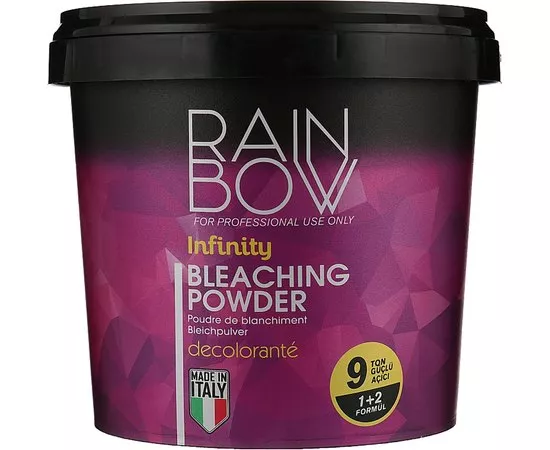 Пудра знебарвлююча фіолетова Rainbow Infinity Bleaching Powder 1000 ml, фото 