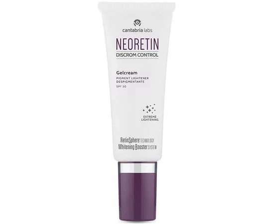 Осветляющий гель-крем SPF50 Cantabria Neoretin Discrom Control Gel-Cream, 40 ml