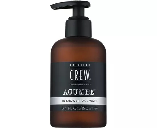 Гель для вмивання у душі American Crew Acumen In-Shower Face Wash, 190 ml, фото 