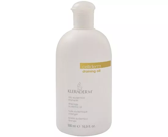 Масло дренажное для поддержания баланса кожи Kleraderm Celliderm Drainage Eudermic Oil, 500 ml