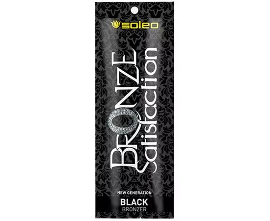 Обогащенный бронзатор Soleo Satisfaction Black Bronzer, изображение 2