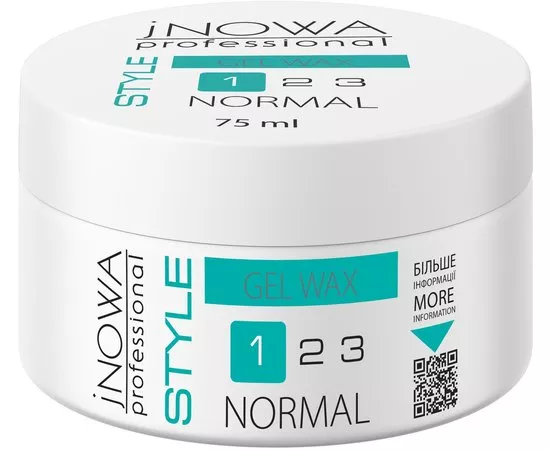 Гель-віск для нормальної фіксації jNowa Professional Style Gel Wax, 75ml, фото 