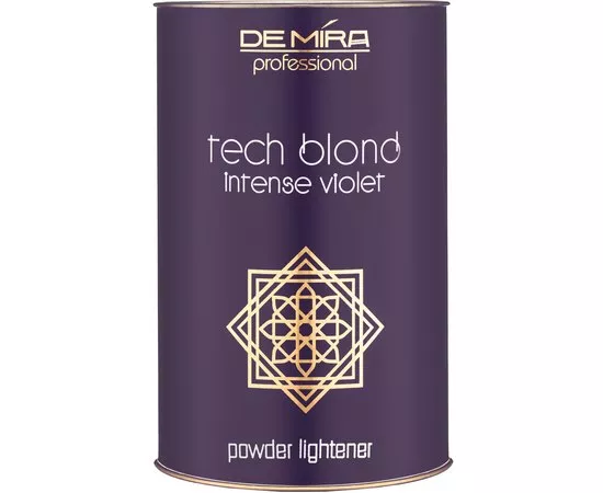 Обесцвечивающая пудра фиолетовая Demira Professional Tech Blond Intense Violet, 300g