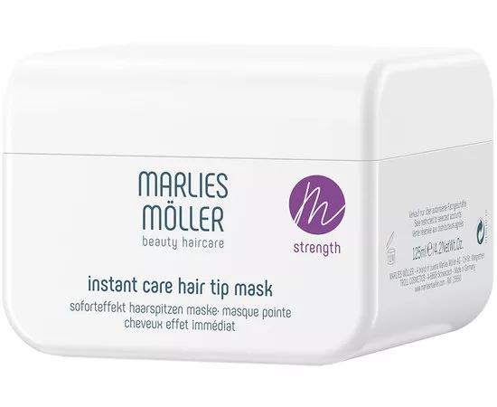 Маска мгновенного действия для кончиков волос Marlies Moller Strength Instant Care Hair Tip Mask, 125 ml