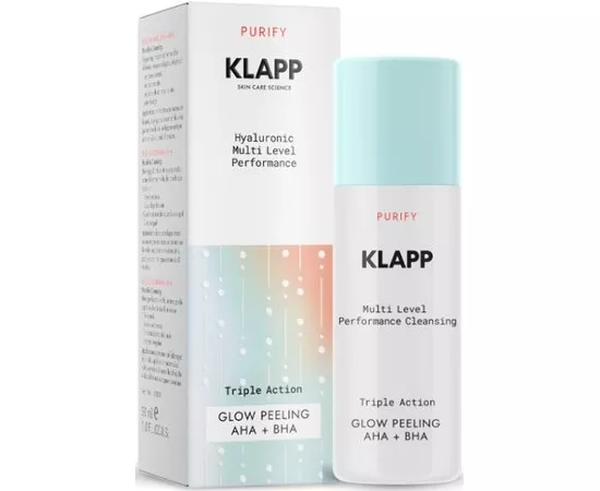 Пилинг поликислотный Ана+Вна Тройное действие Klapp Triple Action Glow Peeling AНА + BНА, 30 ml