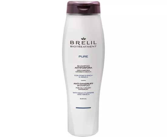 Шампунь против перхоти Brelil Anti Dandruff Shampoo Pure