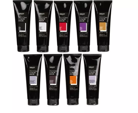 Тонирующая маска для волос с макадамией и коллагеном Dikson Prime Hair Color Mask, 250 ml