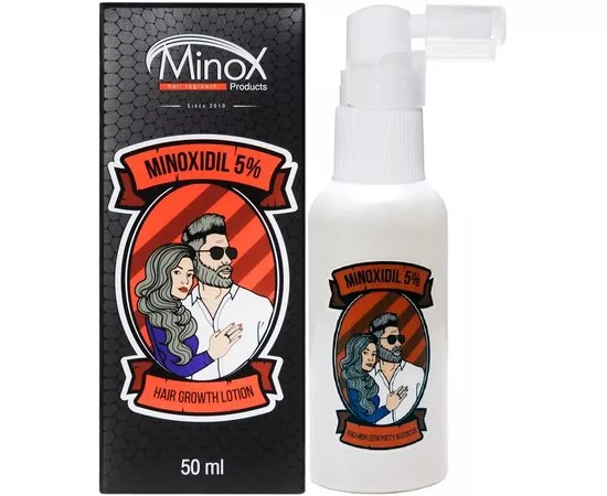 Лосьон для роста волос Minox Hair Growth Lotion Minoxidil 5%