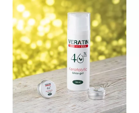 Гель кератолитик Veratin Skin Care Keratolytic Urea Gel, изображение 2