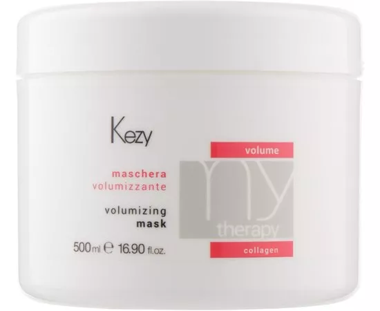 Маска для придания объема с морским коллагеном Kezy My Therapy Volumizing Mask, 500 ml