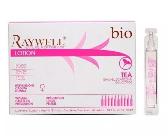 Ампулы против выпадения волос Raywell Bio Tea Lotion, 10*10 ml, изображение 2