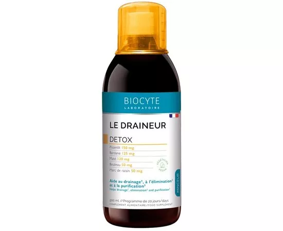 Напиток детокс-дренаж Biocyte Le Draineur, 500 ml