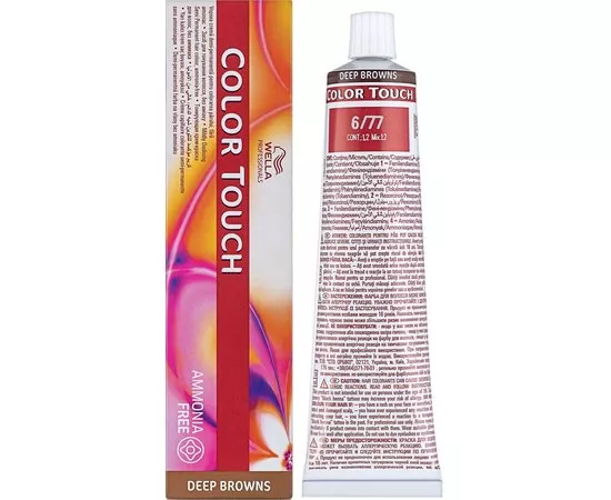 Интенсивная безаммиачная краска Wella Professionals Color Touch Deep Browns, 60 ml