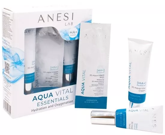 Набор для увлажнения и оксигенации кожи Anesi Aqua Vital Essentials Box Anesi Lab