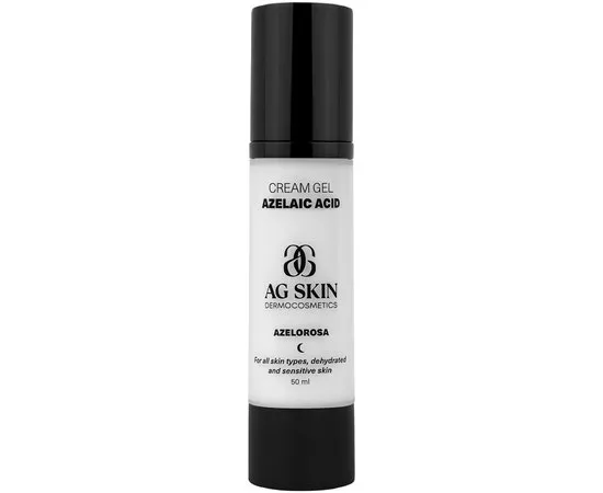Крем-гель с азелаиновой кислотой и ретинолом AG Skin Azelorosa Cream Gel Azelaic Acid, 50 ml