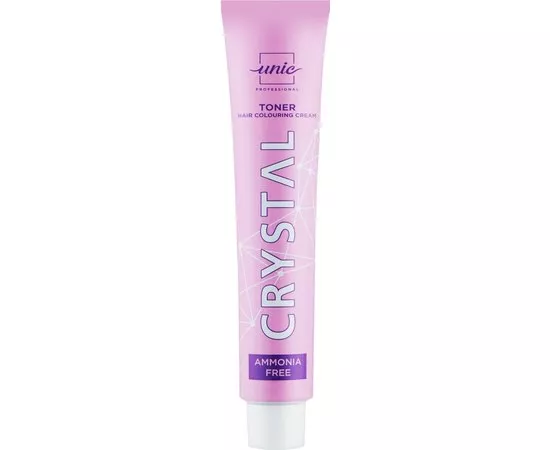 Безаммиачный тонер для волос Unic Crystal Toner Hair Coloring Cream, 100 ml