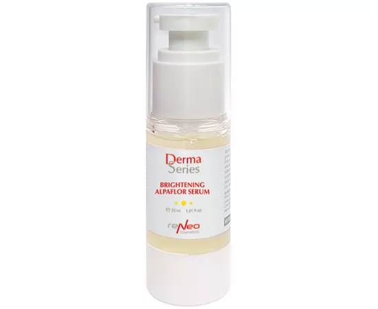 Освітлююча сироватка з антиоксидантною дією Derma Series Brightening Alpaflor Serum, 30 ml, фото 