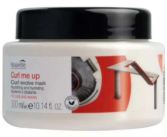 Зволожуюча маска для кучерявого волосся Nouvelle Curl Me Up Curl Evolve Mask, фото 