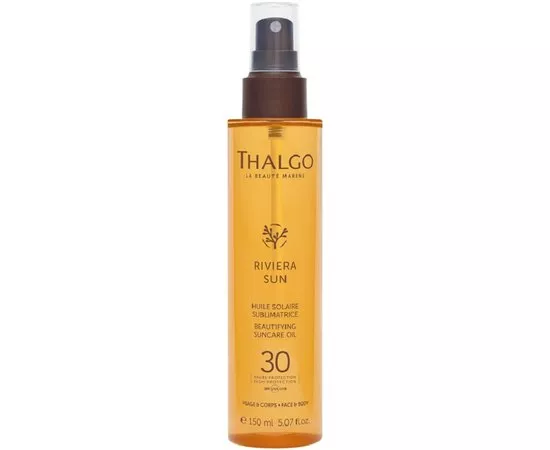 Олія для засмаги Thalgo Riviera Sun Beautifying Suncare Oil SPF30, 150 ml, фото 