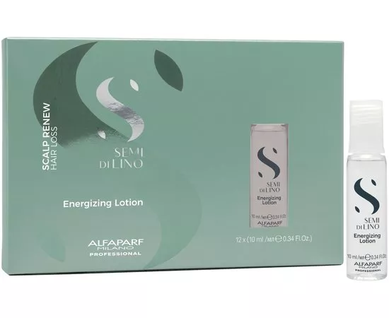 Лосьон против выпадения волос Alfaparf Semi Di Lino Scalp Renew Energizing Lotion 12*10 ml