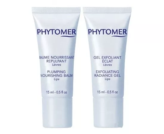 Phytomer Lip Plumping Duo - Гель-эксфолиант и бальзам для объема губ