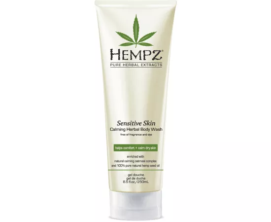 Hempz Calming Wash For Sensitive Skin Заспокійливий гель для душу для чутливої шкіри, 265 мл, фото 