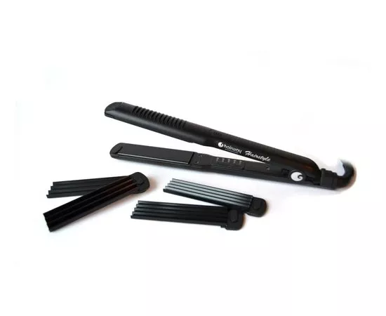 Утюжок - гофре для волос HairWay Hairstyle Nano-Silver Tourmaline.
